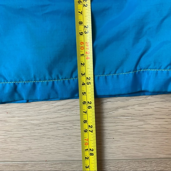 Retro Spring Windbreaker Jacket Current Seen Bright Yellow + Blue - Picture 5 of 10